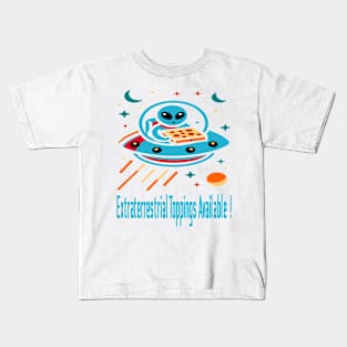 Moonlight Pizza Delivery Kids T-Shirt